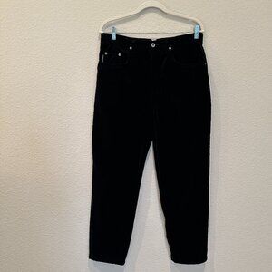 Karen Kane Black Velvet Pants